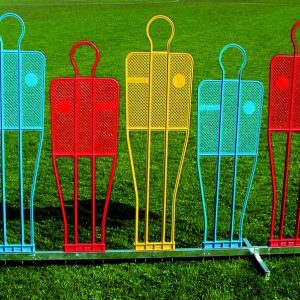 Carrello con 5 Sagome Barret