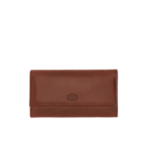 Portafoglio donna con patta The Bridge story cuoio