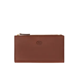 Portafoglio donna con patta slim The Bridge story cuoio