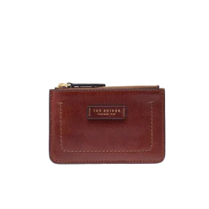 Portafoglio donna porta carte The Bridge cuoio