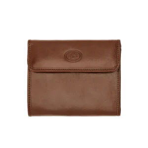 Portafoglio donna con patta mini The Bridge story cuoio