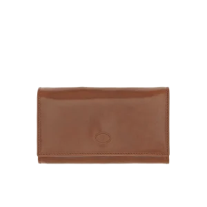 Portafoglio donna con patta The Bridge story cuoio