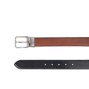 THE BRIDGE cintura reversibile in pelle BRUNELLESCHI marrone nero