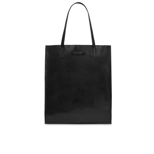 THE BRIDGE Borsa shopper Mirra verticale NERO