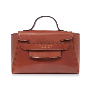 THE BRIDGE BORSA LUCREZIA CON TRACOLLA IN PELLE MARRONE