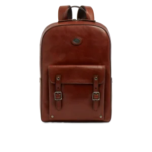THE BRIDGE ZAINO in pelle GALILEO porta pc 13″ MARRONE