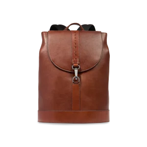 Zaino porta computer The Bridge Giacomo in cuoio marrone