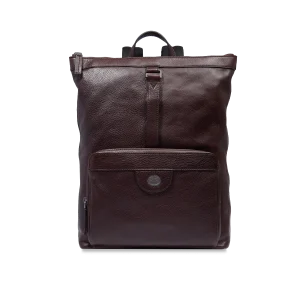 Zaino porta computer The Bridge in pelle marrone