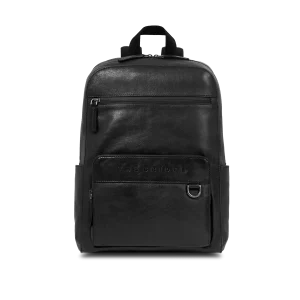 Zaino porta computer The Bridge Damiano in pelle nero