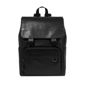 Zaino porta computer The Bridge Damiano in pelle nero