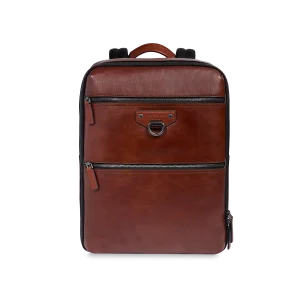 THE BRIDGE zaino in pelle IACOPO underseater marrone