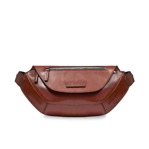 THE BRIDGE marsupio Giulio in pelle marrone