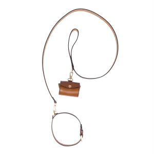 Set Pet The Bridge in cuoio marrone