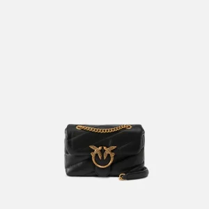 Baby Love Bag Puff Maxi Quilt Pinko nero