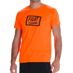 T-Shirt Basic Arancione Fluo