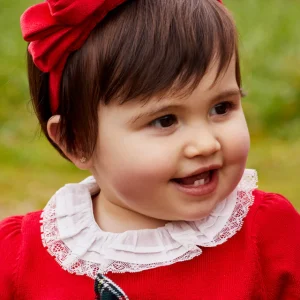 Cerchietto velluto neonata