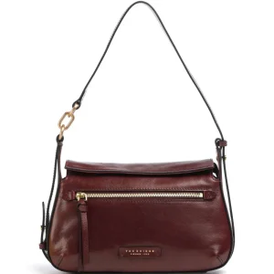 THE BRIDGE borsa spalla e tracolla ingrid in pelle mosto bordeaux
