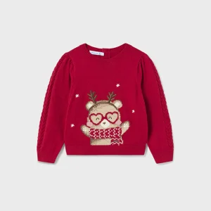 Maglione jacquard baby femmina Mayoral