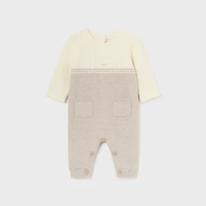 Pagliaccetto in maglia neonato