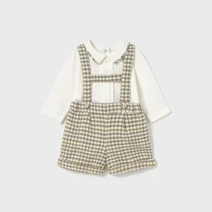 Completo pantaloncino e body neonato Mayoral
