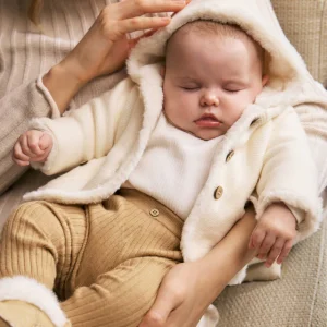 Giacca con pellicciotto neonata Mayoral