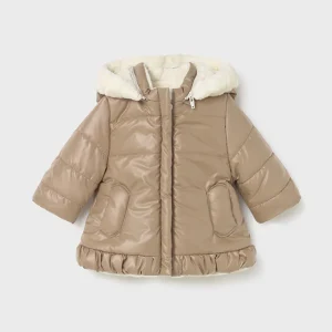 Giaccone reversibile neonata Mayoral