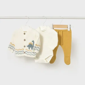 Completo 3 pezzi ghettina neonato Mayoral