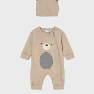 Tutina con cappello soft