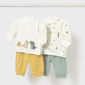 Completo 2 pezzi dinosauro neonato Mayoral