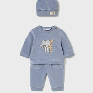 Tuta 3 pezzi neonato Mayoral