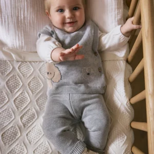 Completo con gilet neonata Mayoral