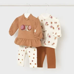 Completo 2 pezzi con leggings neonata Mayoral