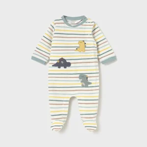 Pagliaccetto ciniglia righe