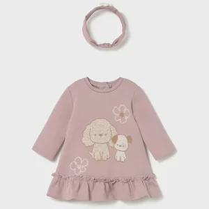 Vestito con fascia neonata Mayoral