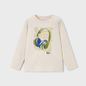 Maglietta cuffie bambino Mayoral