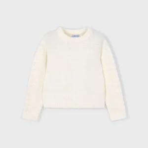 Maglione pellicciotto bambina Mayoral