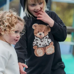 Vestito felpa cappuccio bambina Mayoral