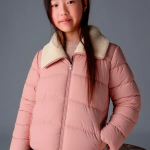 Giubbotto colletto teddy ragazza Mayoral