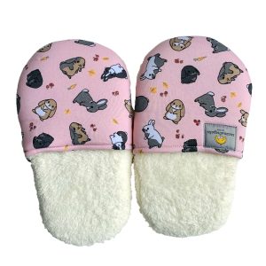 Pantofole donna invernali con pile pecorella