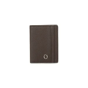 ORCIANI Portacarte Uomo Micron in Pelle ebano