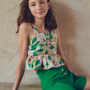 Pantaloncino crêpe ragazza