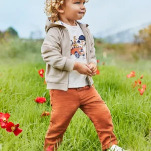 Pantalone chino di lino baby maschio