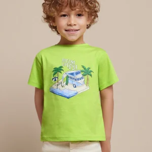 Maglietta con stampa di cotone bambino