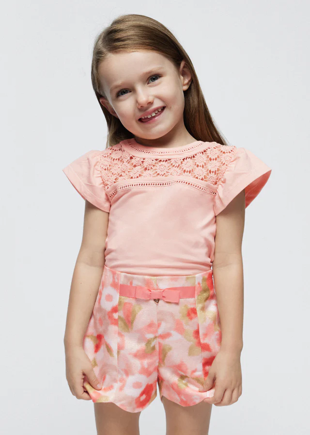 Pantaloncino stampato bambina - immagine 4