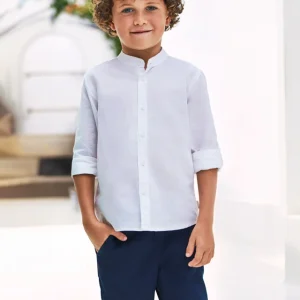 Bermuda chino di lino bambino