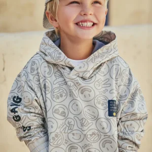 Felpa spalle calate bambino