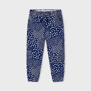 Pantalone lungo stampato bambina