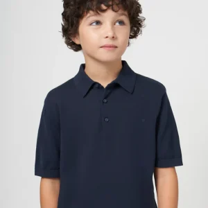 Polo tricot di cotone ragazzo
