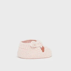 Scarpine tricot cotone neonata