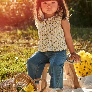 Jeans a campana baby femmina